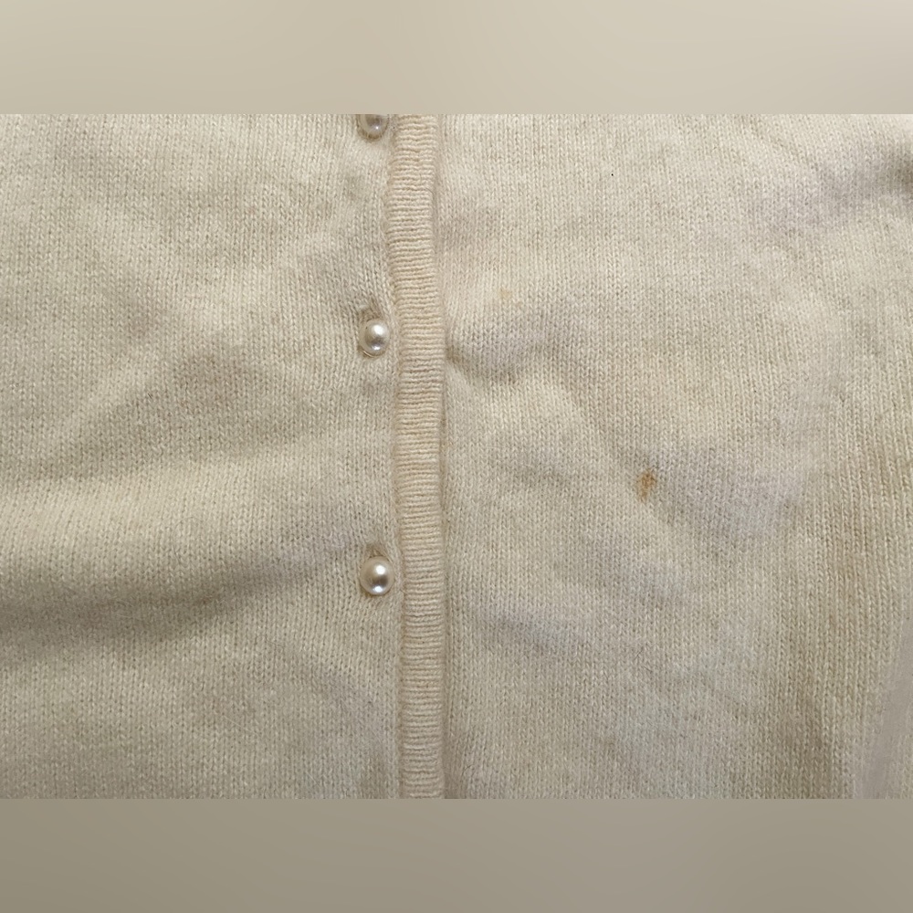 Vintage Chaus Lambswool & Angora Cardigan - Picture 5 of 7